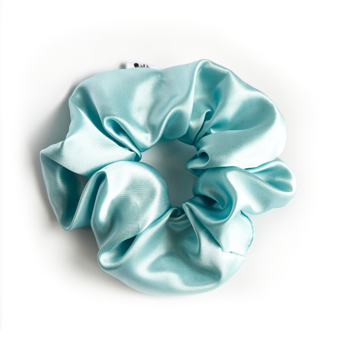 Seafoam Satin Scrunchie