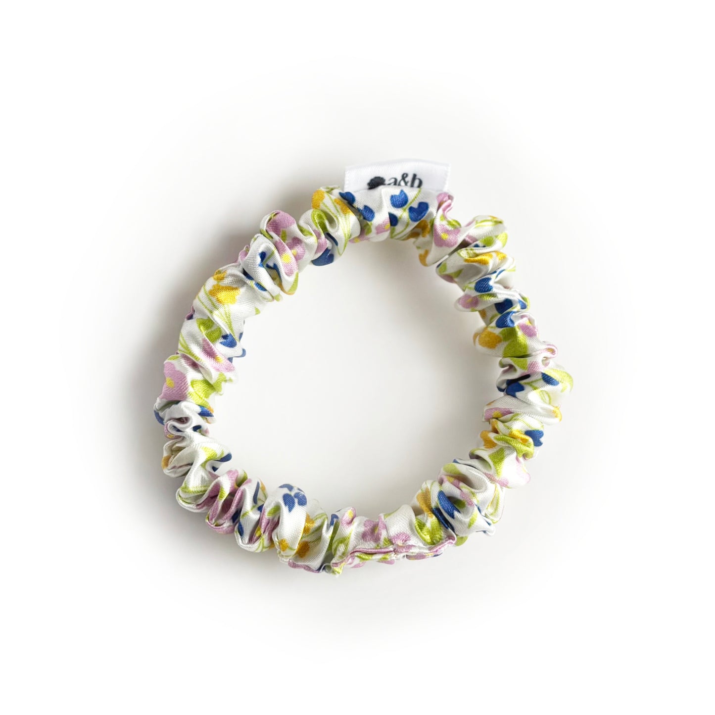 Spring Fling Satin Scrunchie