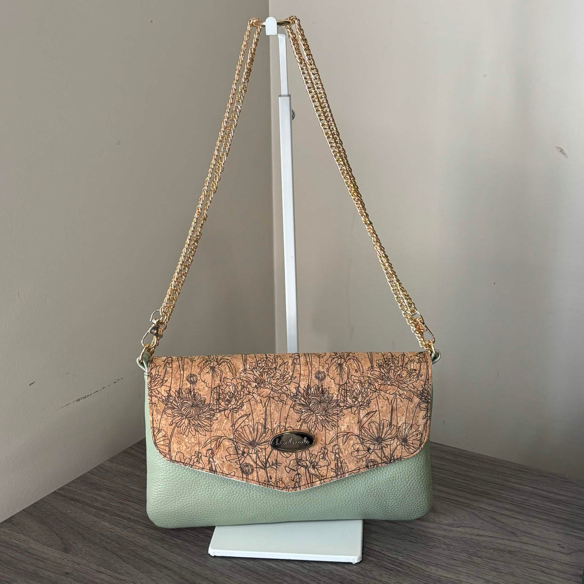 Celadon Convertible Envelope Bag