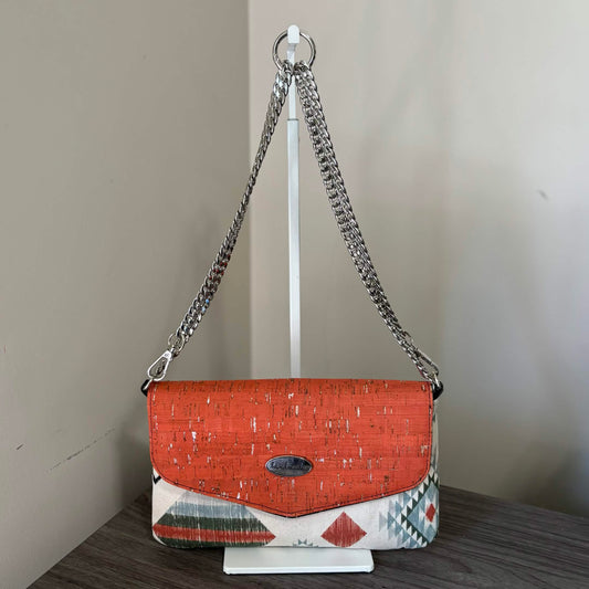 Geometric Convertible Envelope Bag