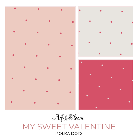 My Sweet Valentine - Polka Dot - Surface Designs