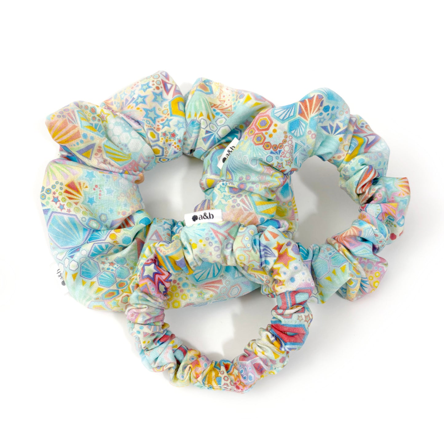 Pastel Prism - Cotton Scrunchie