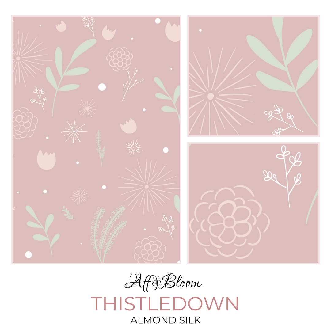 Thistledown - Almond Silk - Surface Design