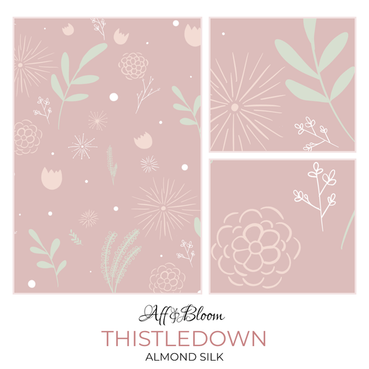 Thistledown - Almond Silk - Surface Design