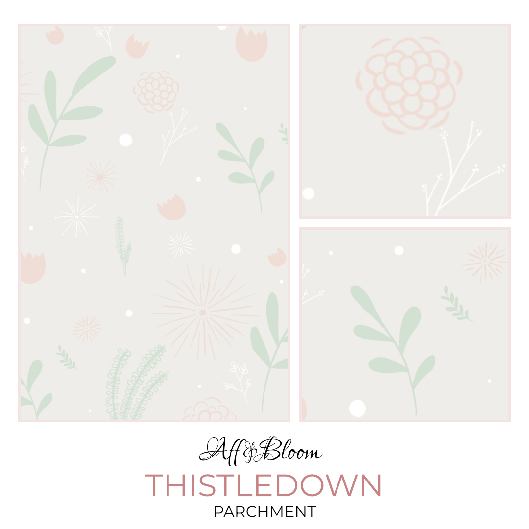 Thistledown - Parchment - Surface Design