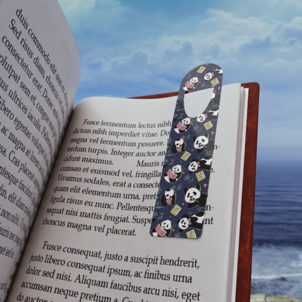 Panda-Themed Bookmark, Cute Bookmark for Book Lovers, Reading Gift, Book Accessories, Cozy Reading Vibes - Image 4